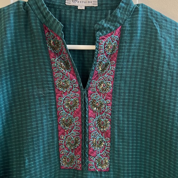 Bollywood Indian Pakistani kurthi plazoo - Picture 2 of 6